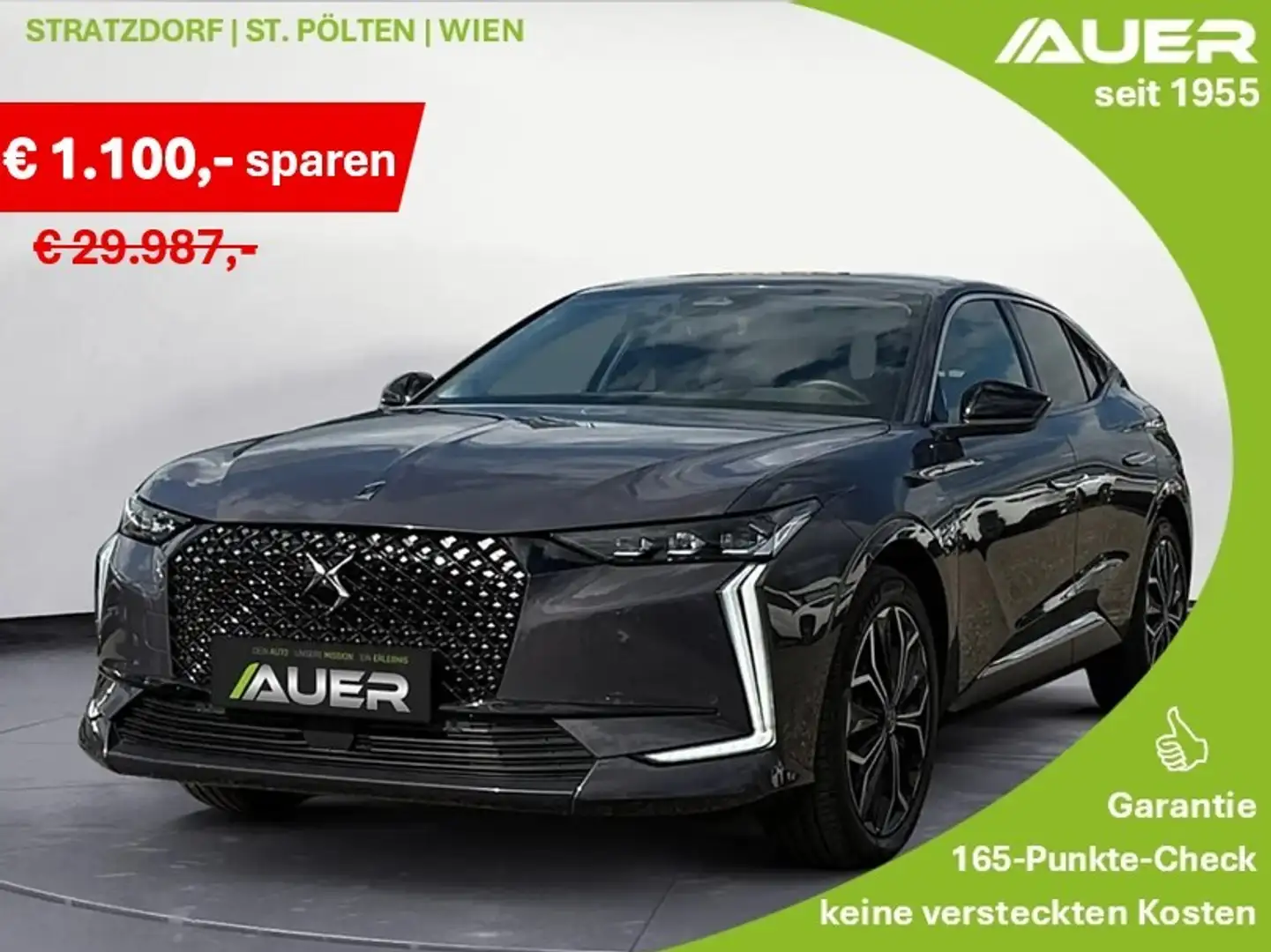 DS Automobiles DS 4 PHEV Étoile Aut. 225PS | Alcantara | LED | HUD Grau - 1