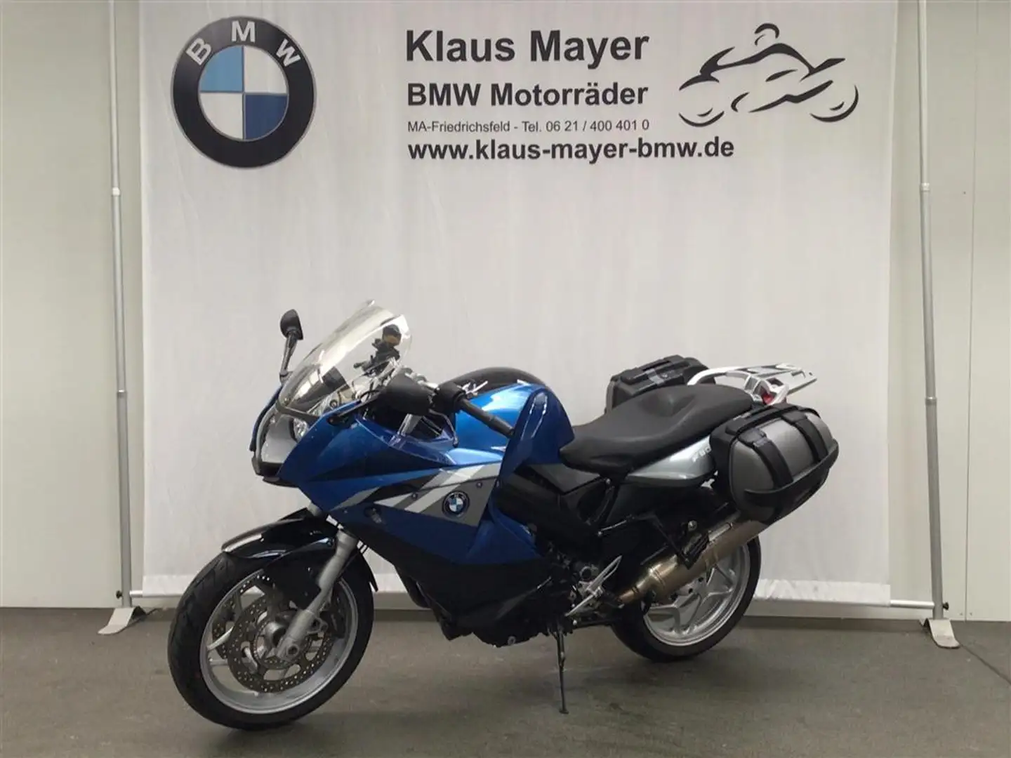 BMW F 800 ST 0 Bleu - 1