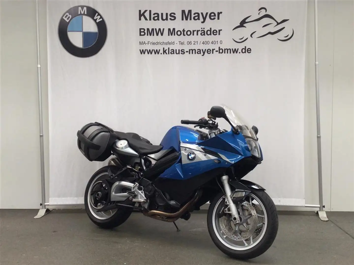 BMW F 800 ST 0 Bleu - 2