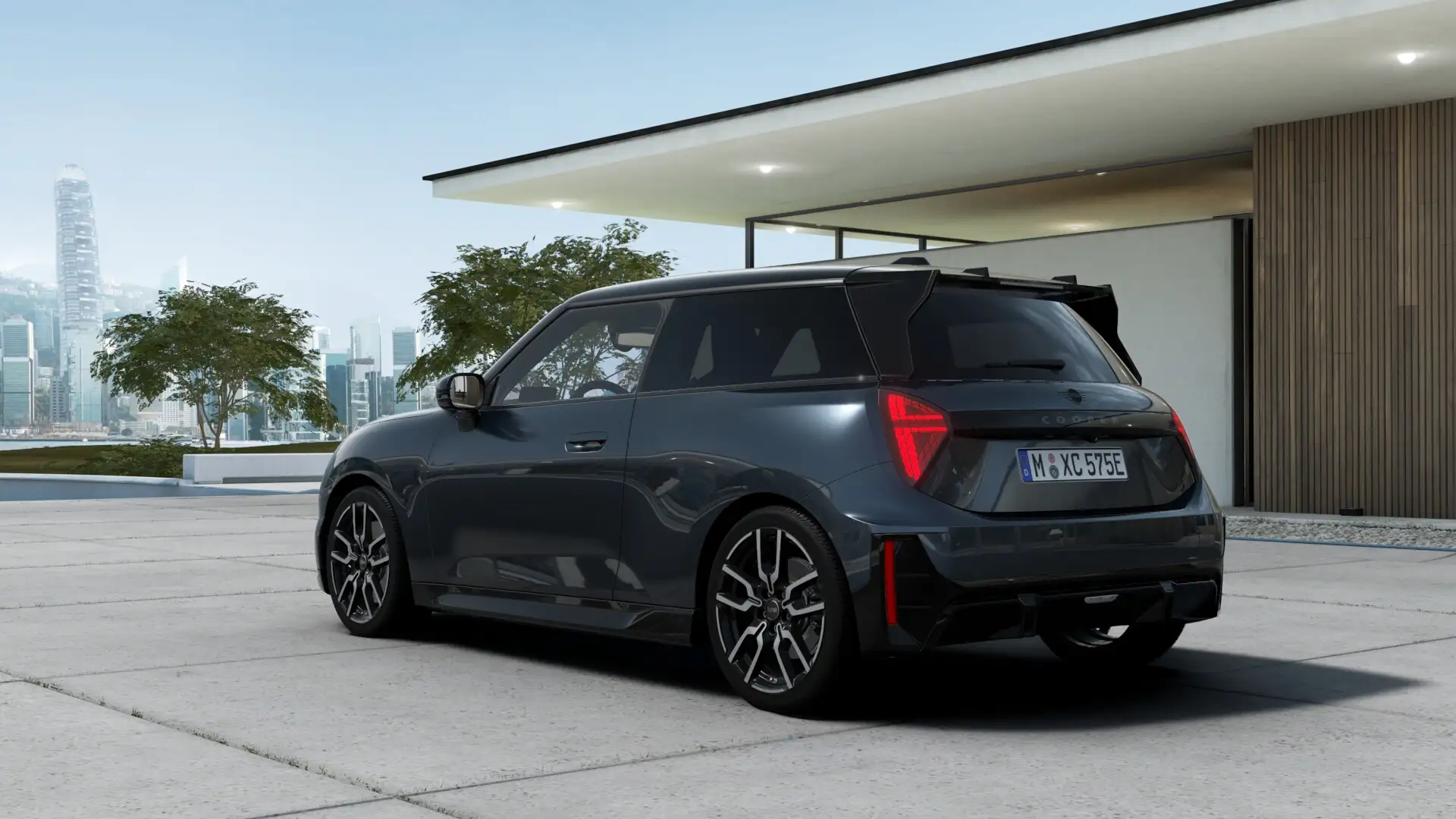 MINI Cooper E John Cooper Works Trim Grau - 2