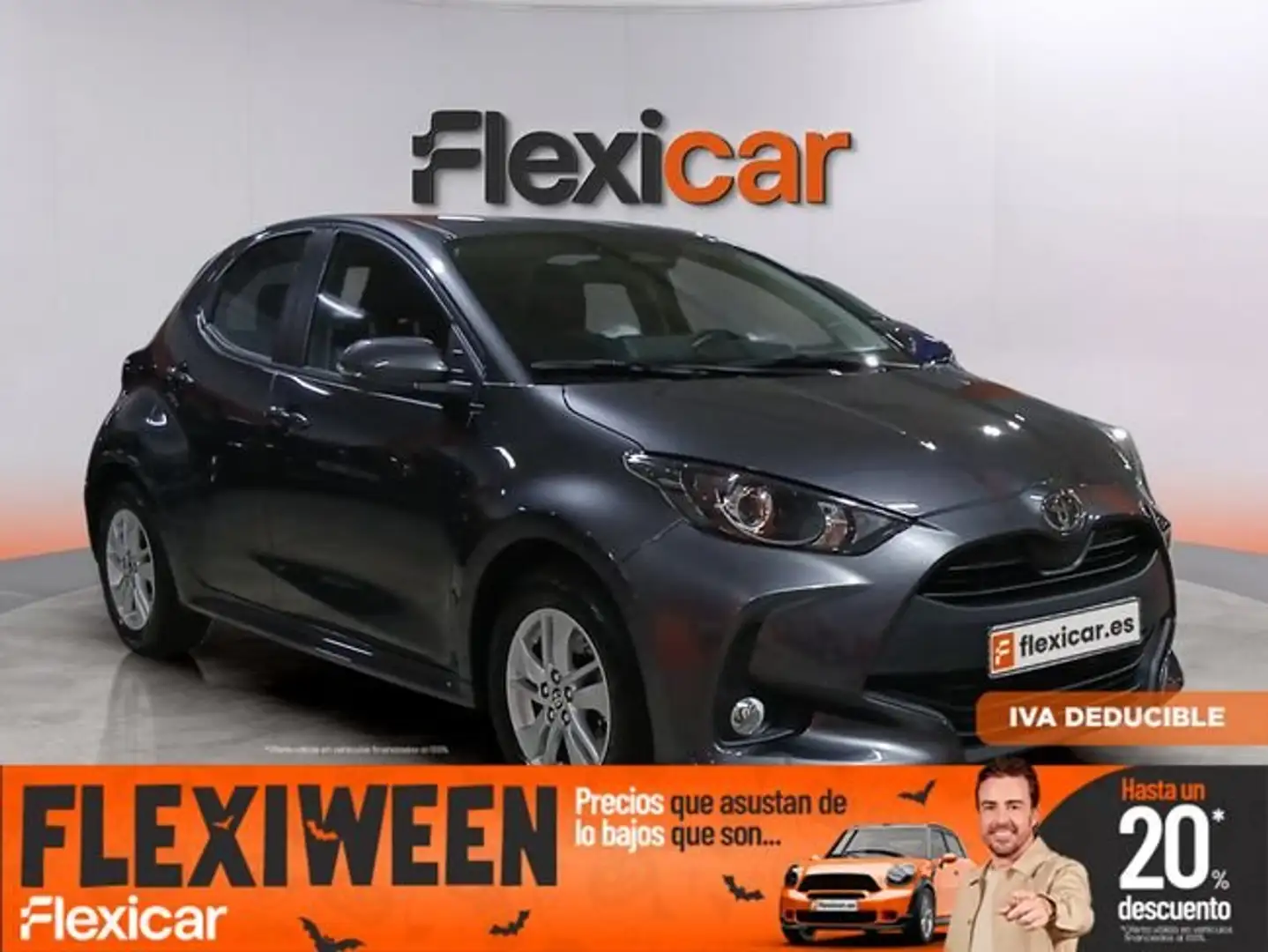 Toyota Yaris 120H 1.5 Business Plus Gris - 1