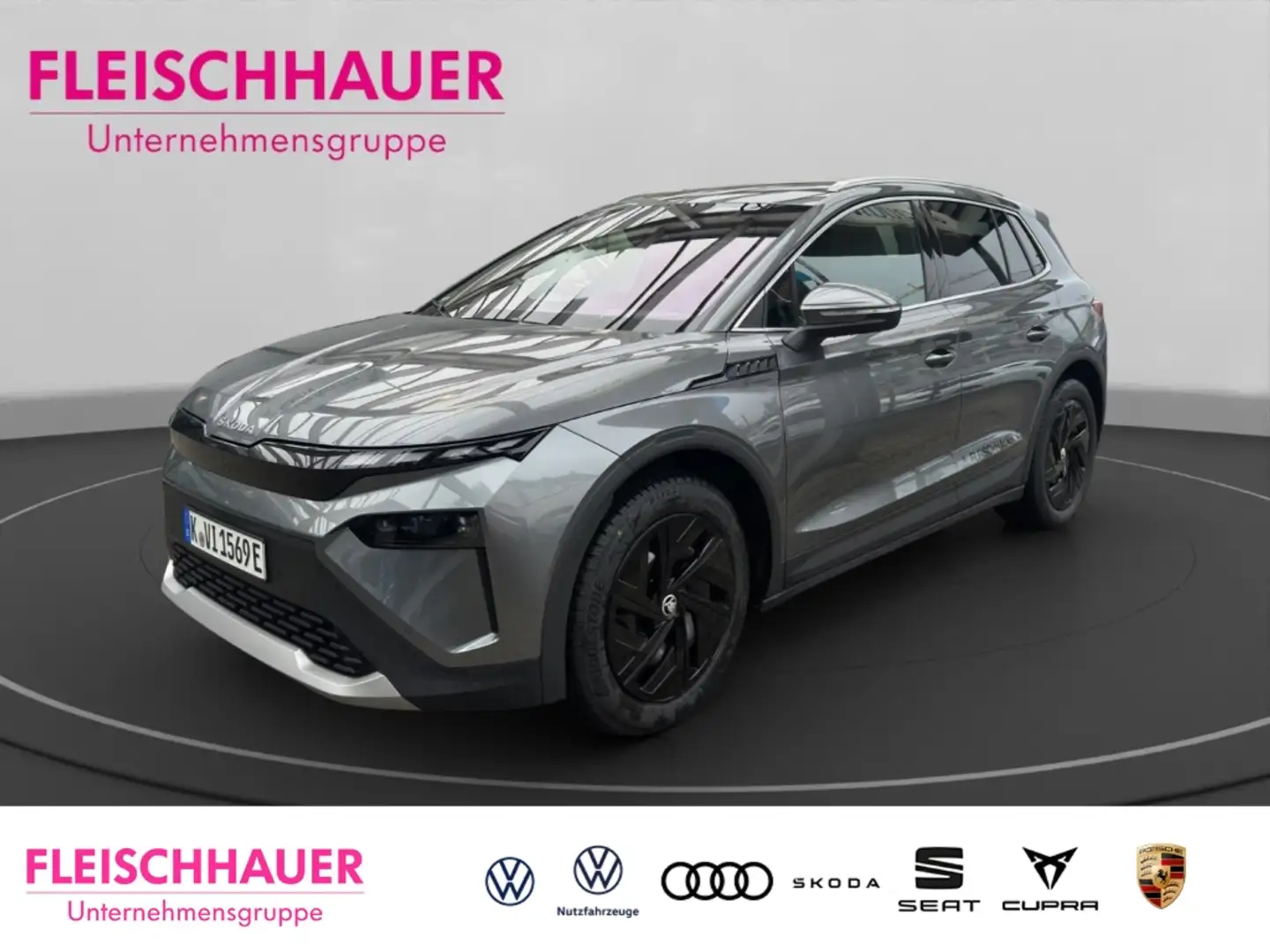 Skoda Elroq Lodge 85 Navi Digitales Cockpit LED El. Heckklappe Grau - 1
