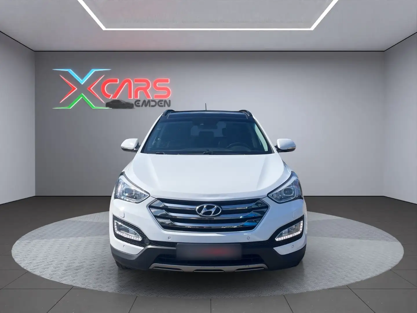 Hyundai SANTA FE Santa FE 2.2 CRDI Premium 4WD/Pano/Navi/AHK Blanc - 2