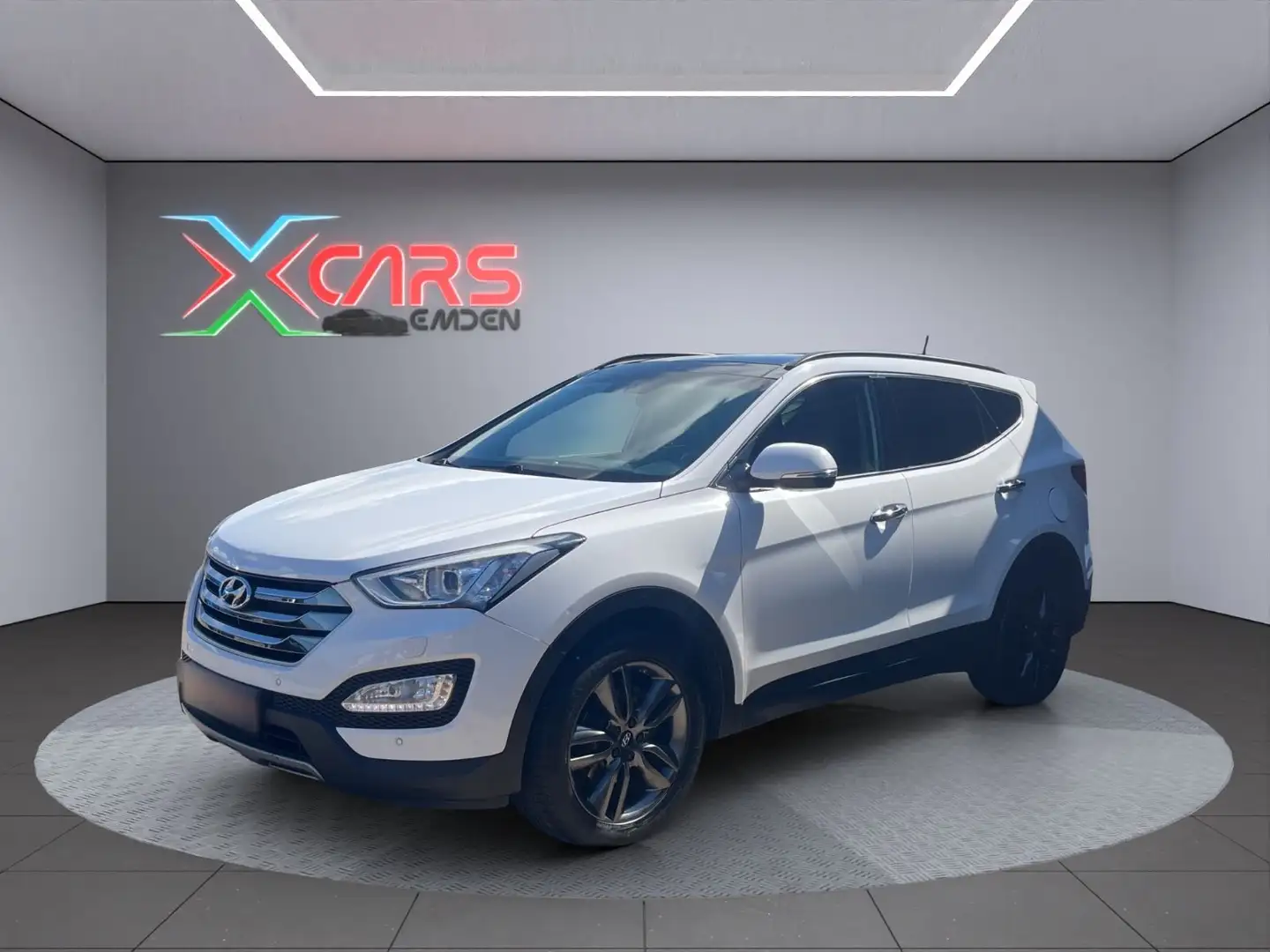 Hyundai SANTA FE Santa FE 2.2 CRDI Premium 4WD/Pano/Navi/AHK Blanc - 1