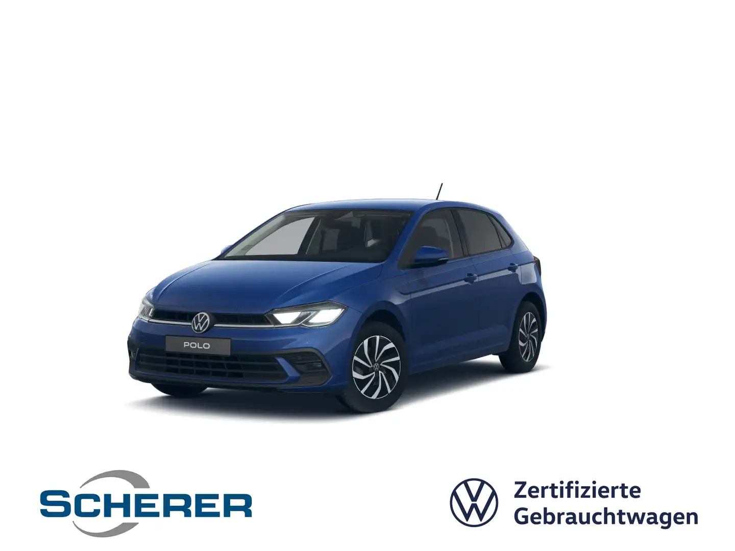 Volkswagen Polo LIFE 1.0 TSI LED REAR VIEW SHZ APP CONNECT Blau - 1