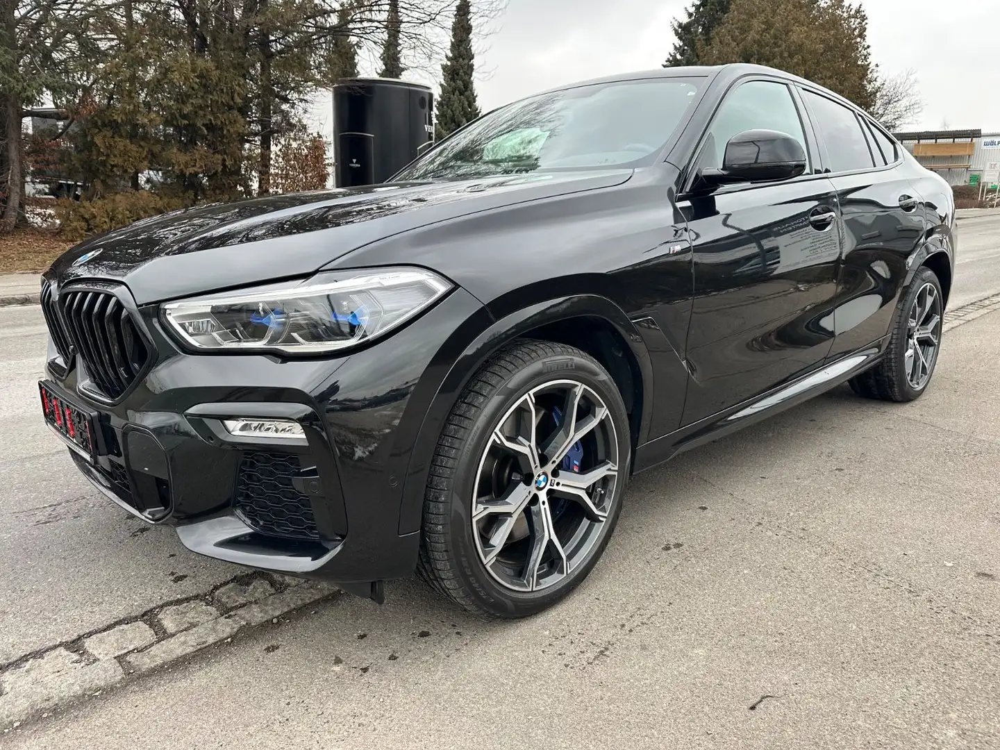 BMW X6 xDrive 40 d M Sport ACC/LASER/20.500tkm/1.Hd Noir - 2