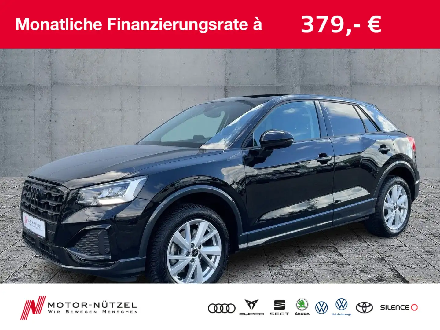 Audi Q2 35 TDI S-TR ADVANCED 5J.GAR+LED+PDC+GRA+SHZ Schwarz - 1