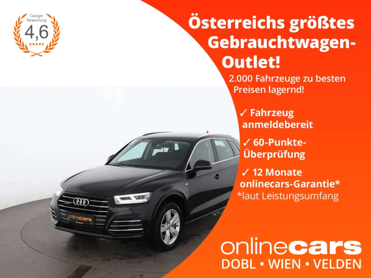 Audi Q5 TFSI 55 quattro e S-Line Aut LED NAVI SITZHZG Black - 1