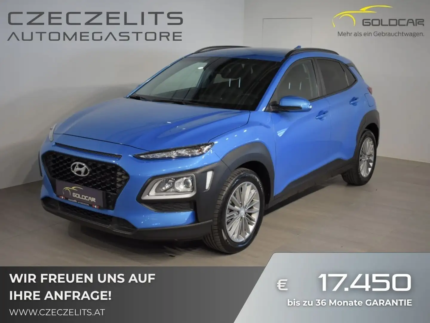 Hyundai KONA Kona 1,6 CRDi 4WD Level 3 Plus DCT Aut. Blau - 1
