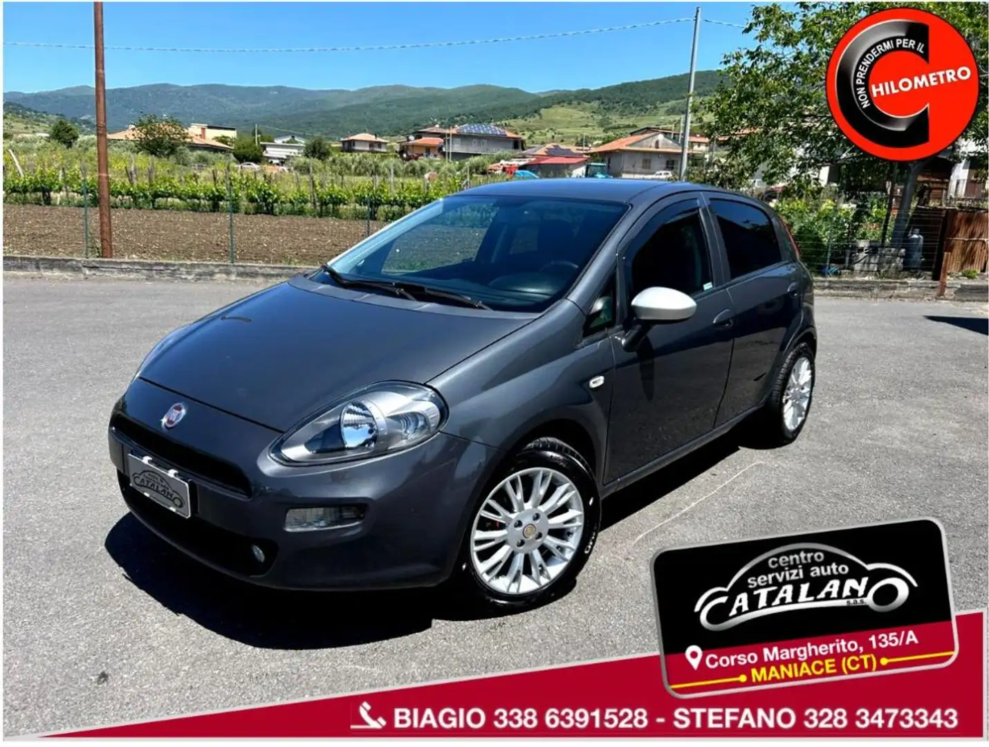 Fiat Punto 1.3 MJT II S&S 95 CV 5p. Lounge Gris - 1