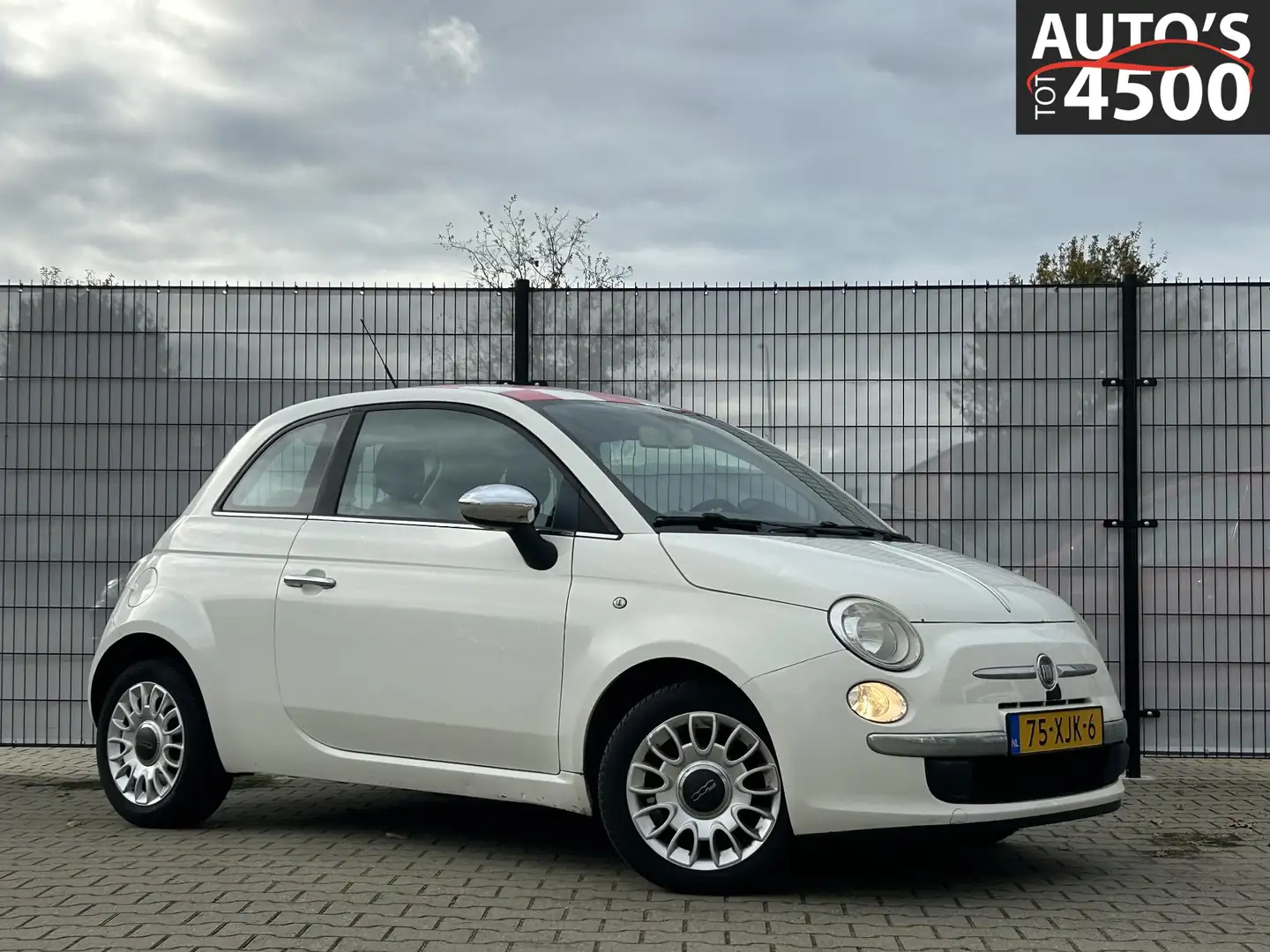 Fiat 500 1.2 Pop Automaat! Nieuwe apk! Fiat 500 1.2 Pop Aut Wit - 1