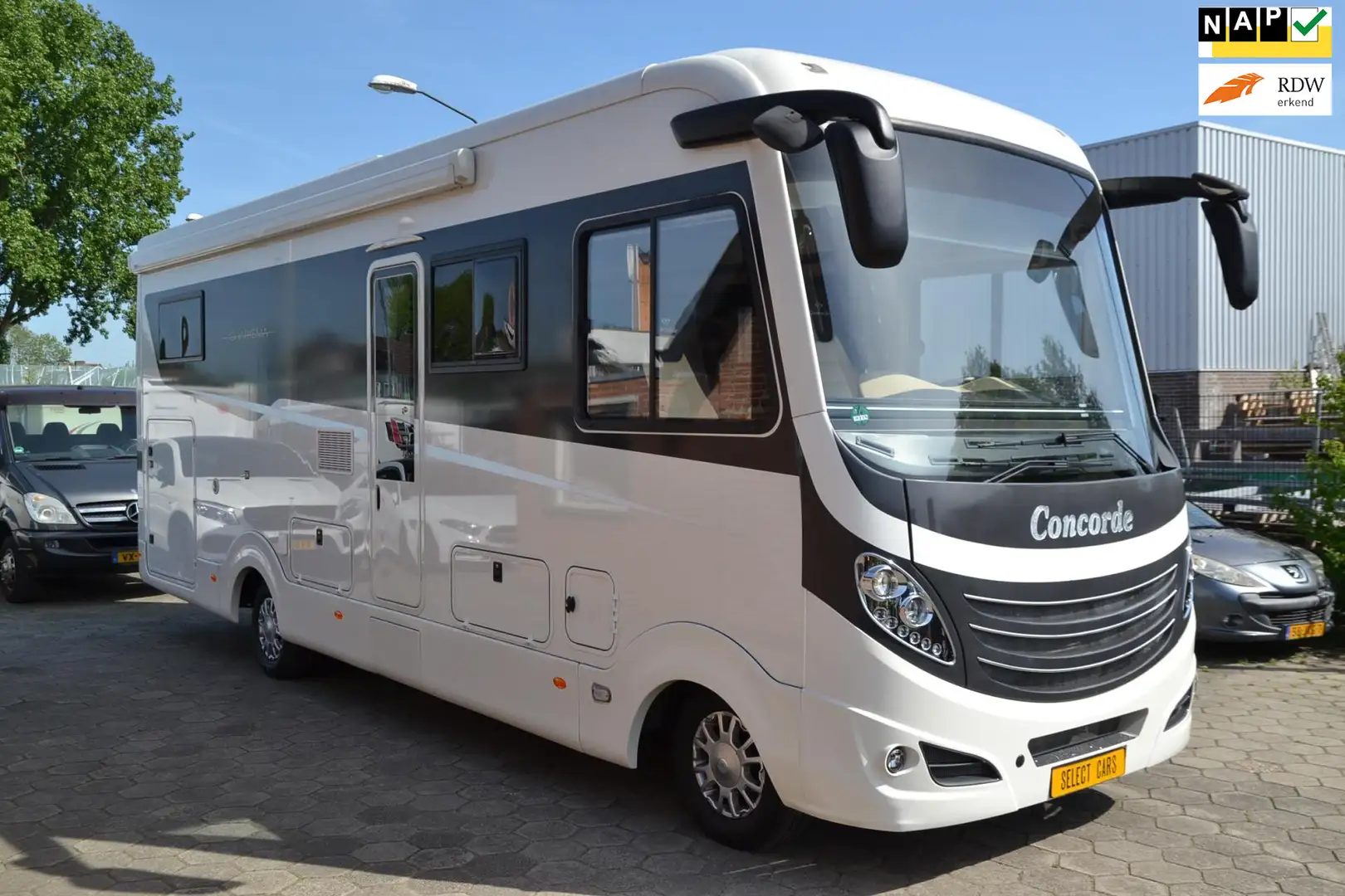Concorde Charisma Centurion-Style 850 L - 2x.Airco - L Weiß - 1