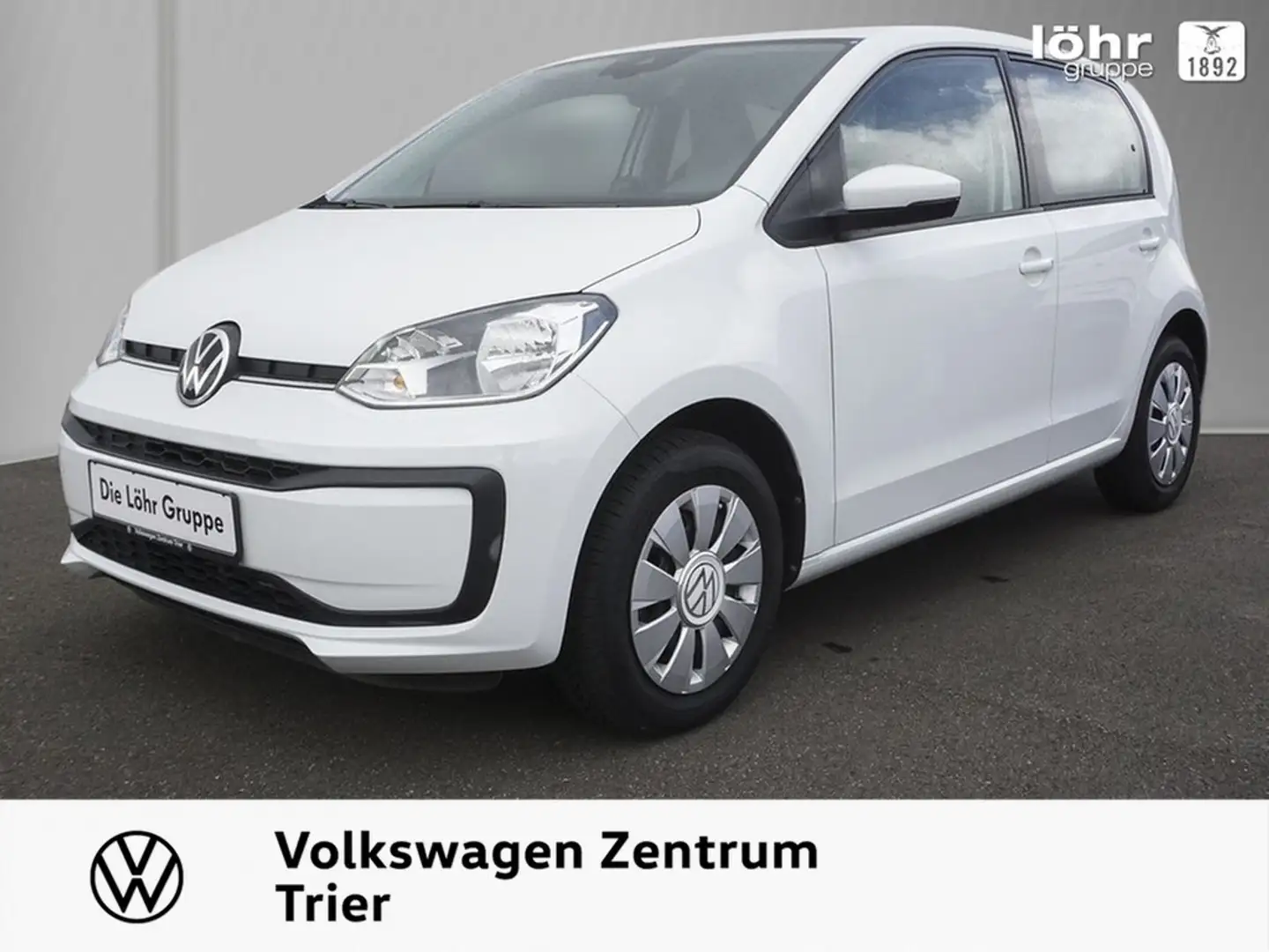 Volkswagen up! 1.0 Klima, DAB Weiß - 1