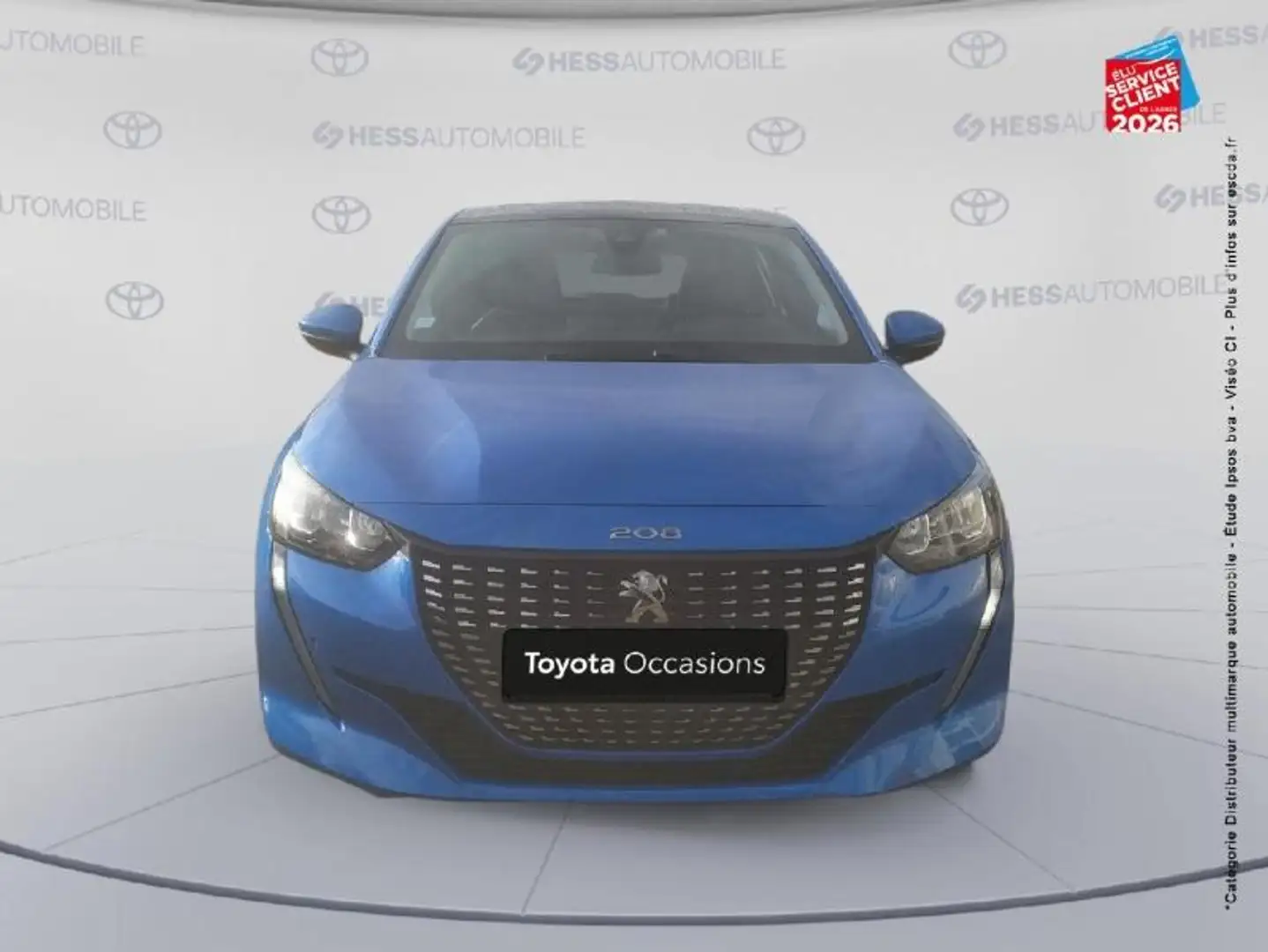 Peugeot 208 1.2 PureTech 100ch S\u0026S Allure Bleu - 2