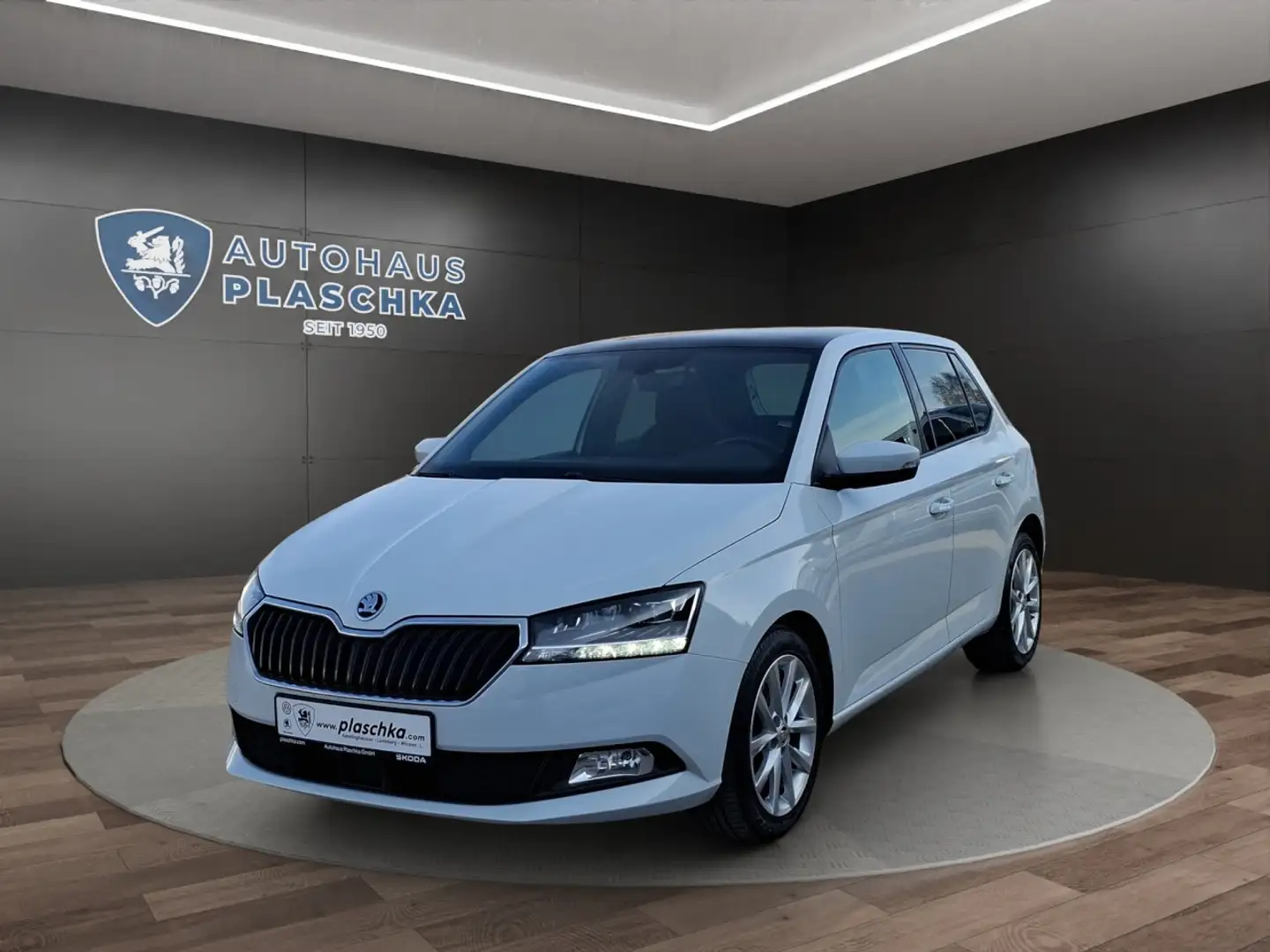 Skoda Fabia 1.0 TSI Style PANORAMA+NAVI+APP+PDC Klima Navi Weiß - 1