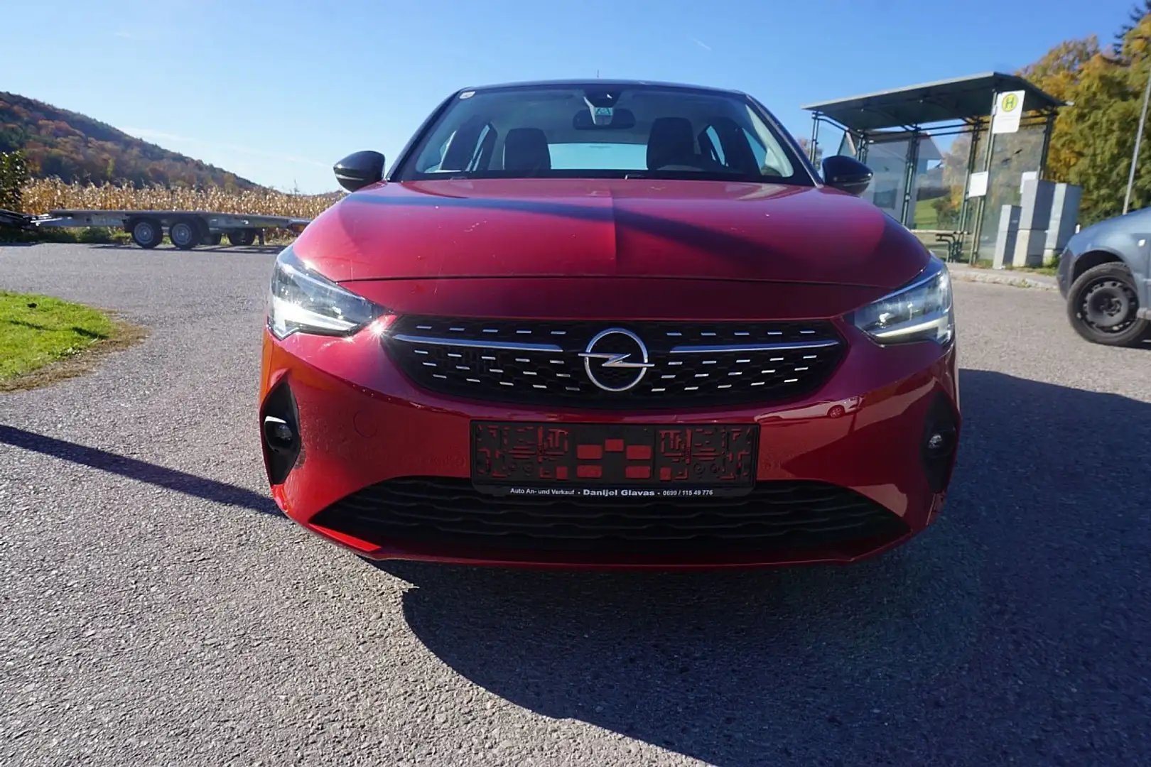 Opel Corsa 1,2 Elegance Aut. Rouge - 1