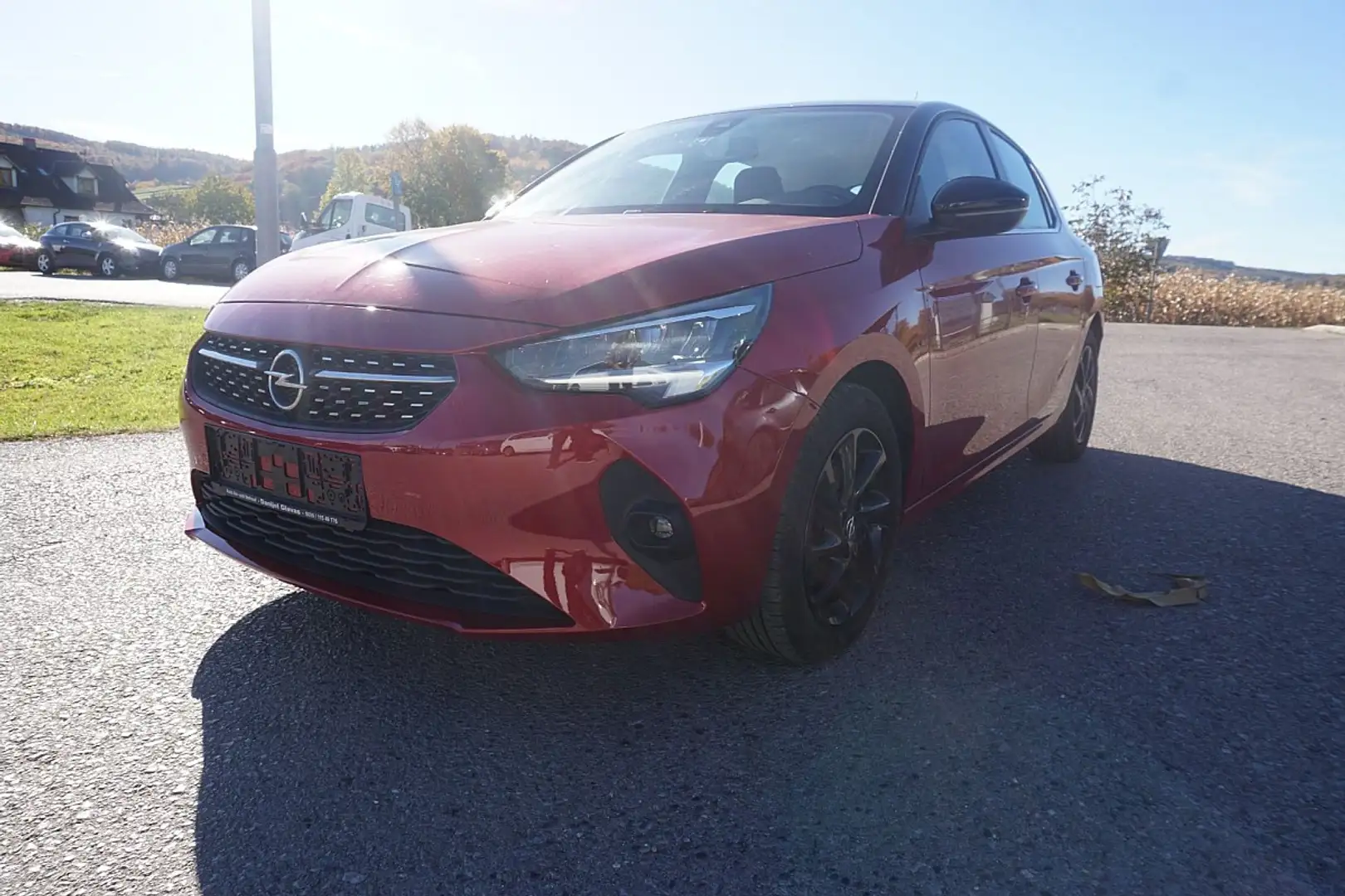 Opel Corsa 1,2 Elegance Aut. Rouge - 2