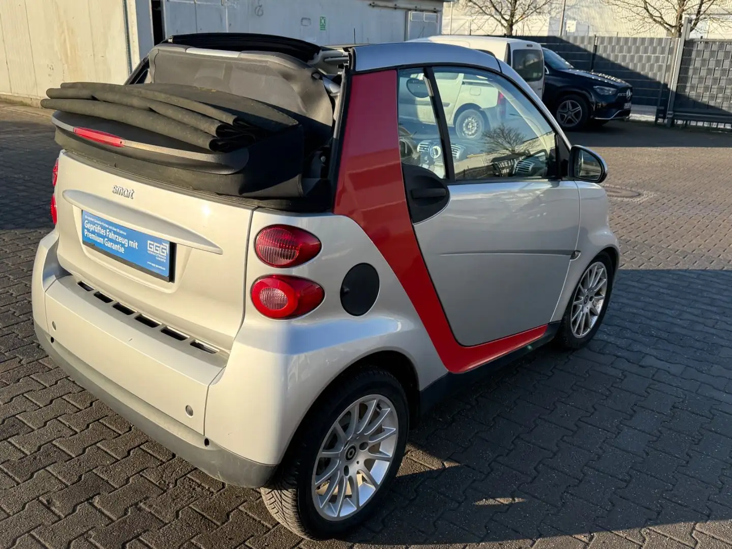smart forTwo cabrio Passion- Klima- 1 Jahr Garantie Silber - 1