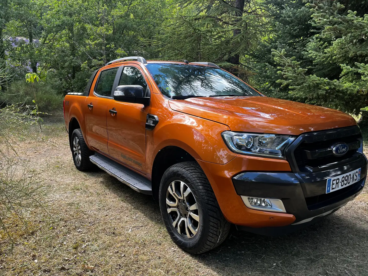 Ford Ranger RANGER DOUBLE CAB 3.2 TDCi 200 BVA6 WILDTRAK Orange - 2