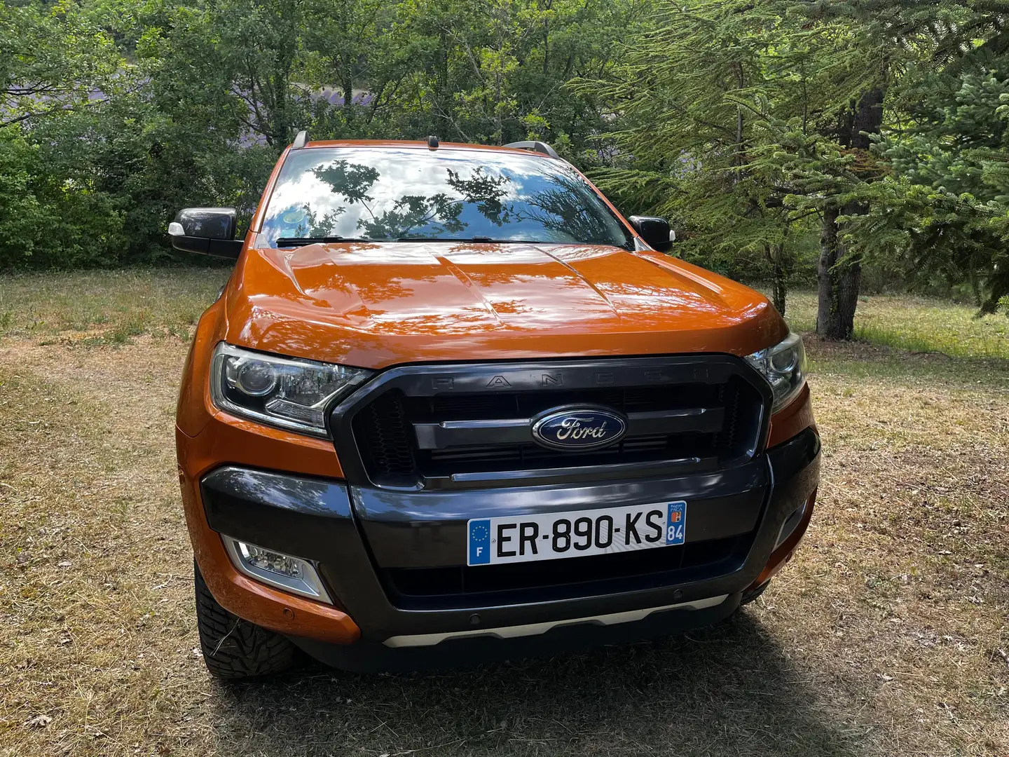 Ford Ranger RANGER DOUBLE CAB 3.2 TDCi 200 BVA6 WILDTRAK Orange - 1