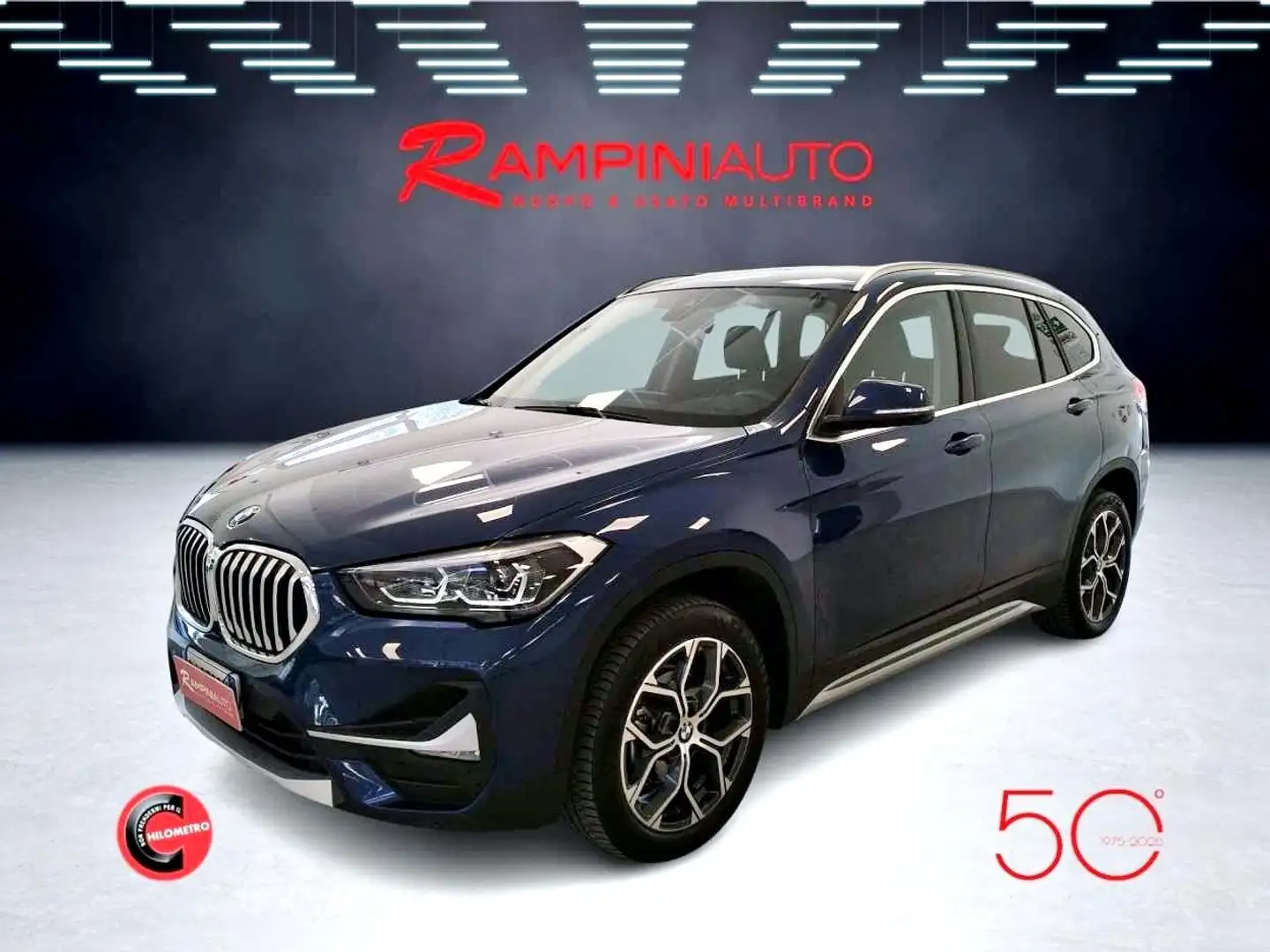 BMW X1 sDrive16d xLine Plus Automatica KM 38.000 Iva Espo Blu/Azzurro - 1