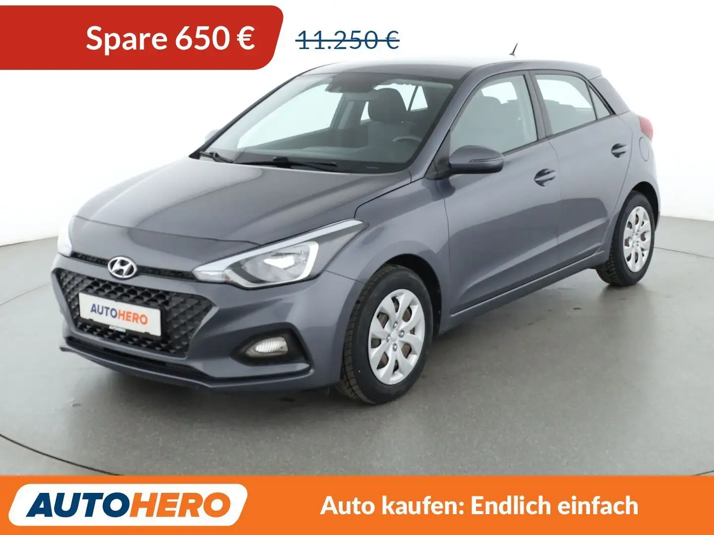 Hyundai i20 1.2 Select*TEMPO*PDC*KLIMA*GARANTIE* Gris - 1