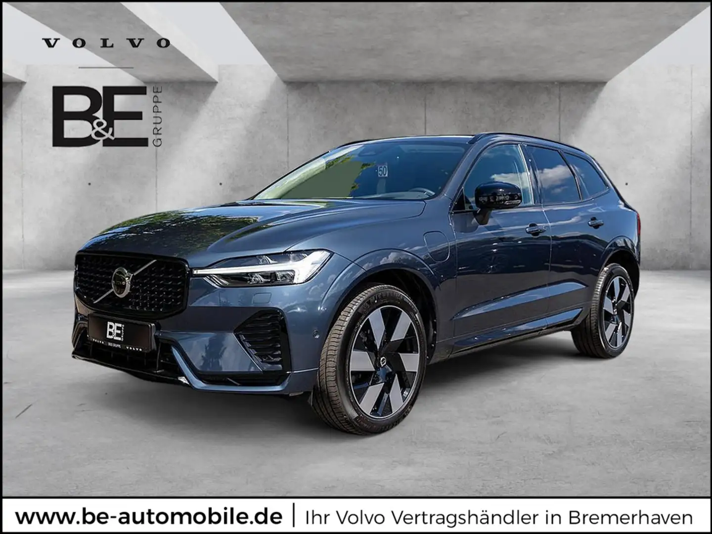 Volvo XC60 T8 Ultra Dark Recharge Plug-In Hybrid AWD Bleu - 1