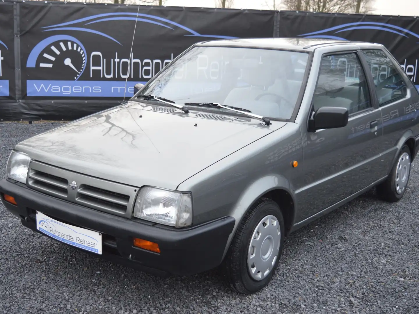 Nissan Micra 1.2 benzine, 3 deurs, Oldtimer + keuring vvk Gris - 1