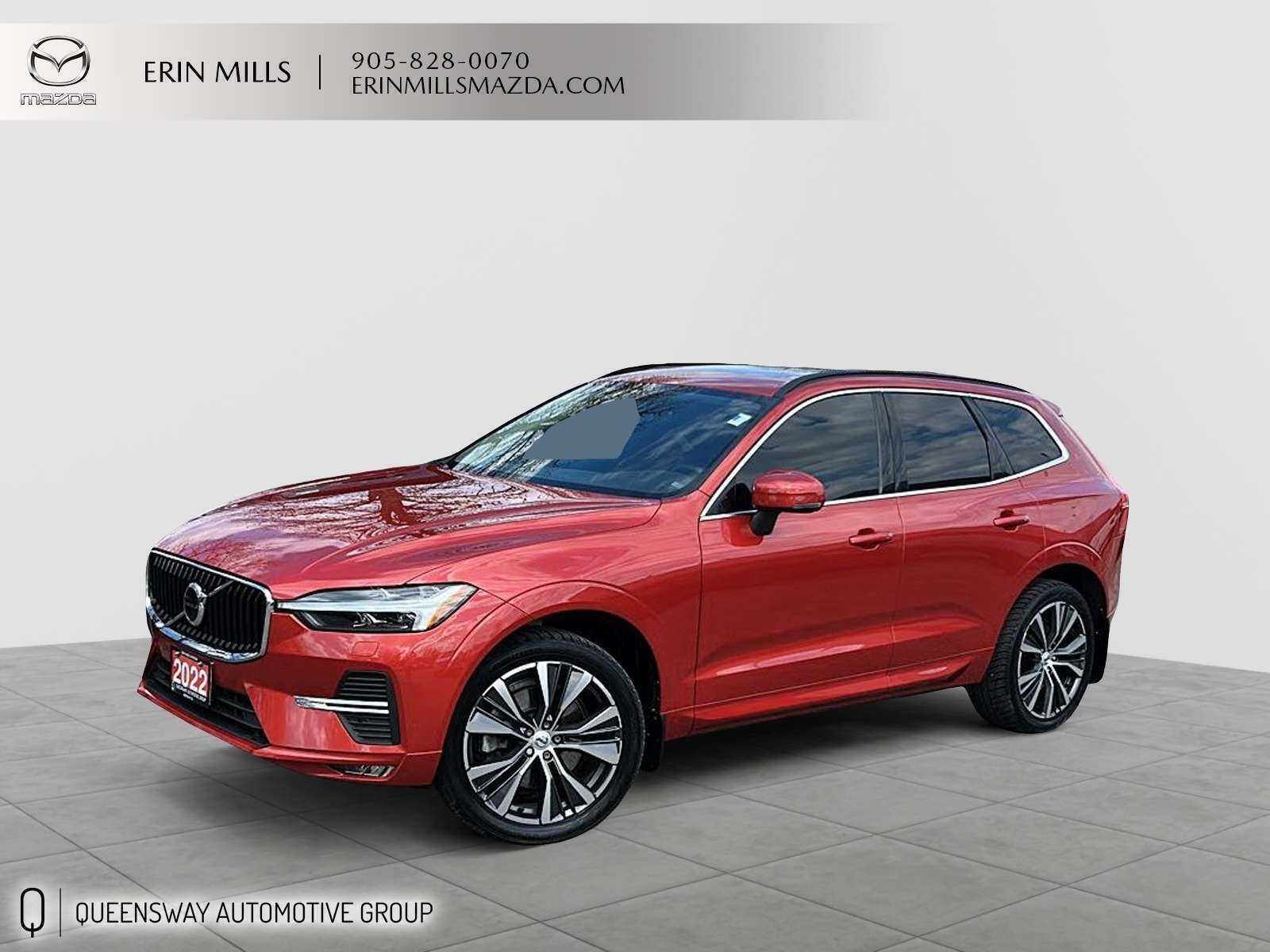 Red 2022 Volvo XC60 SUV / Crossover  8-Speed Automatic