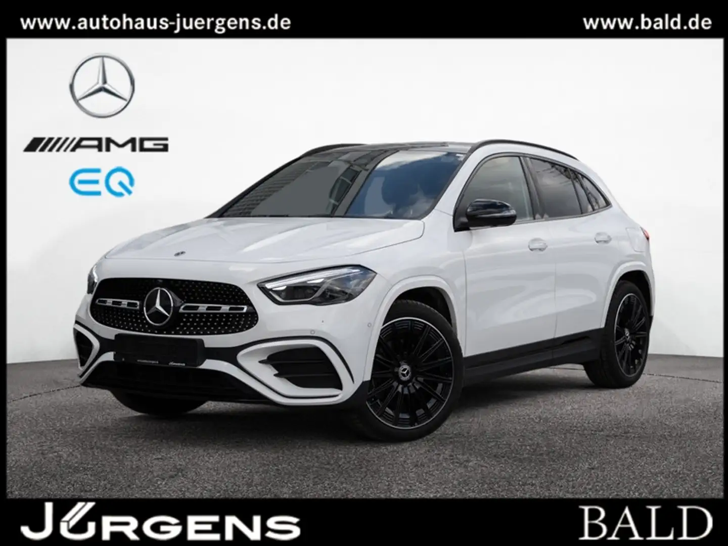Mercedes-Benz GLA 220 d 4MATIC AMG-Sport+Pano+Distr+MLB+Night Weiß - 1