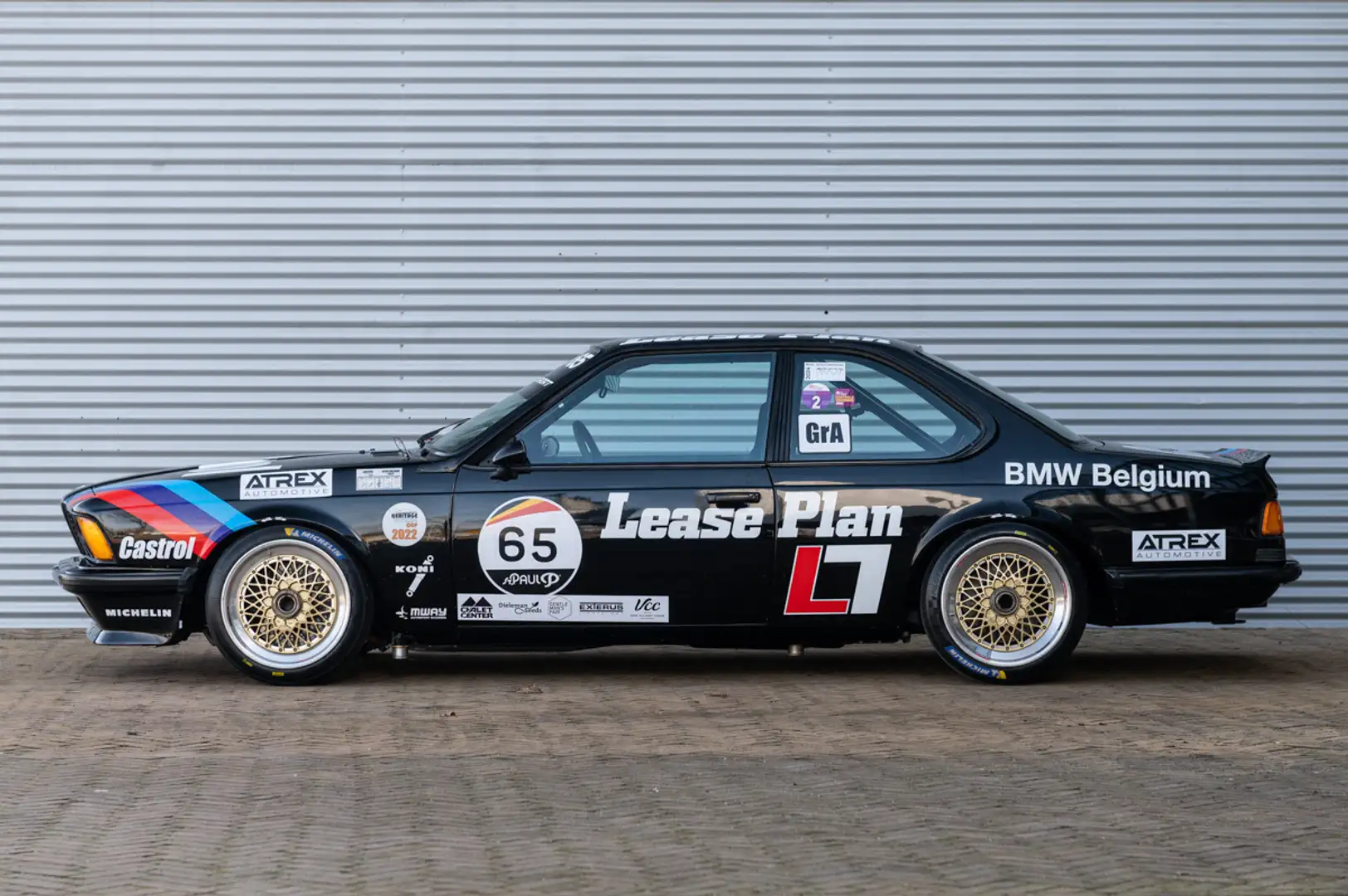BMW 635 6-SERIE 635CSI Historic race winning car Černá - 2
