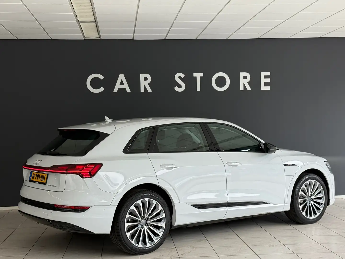 Audi e-tron E-tron 55 Quattro Advanced 95 kWh 89% SOH Leder|Ca Bianco - 2
