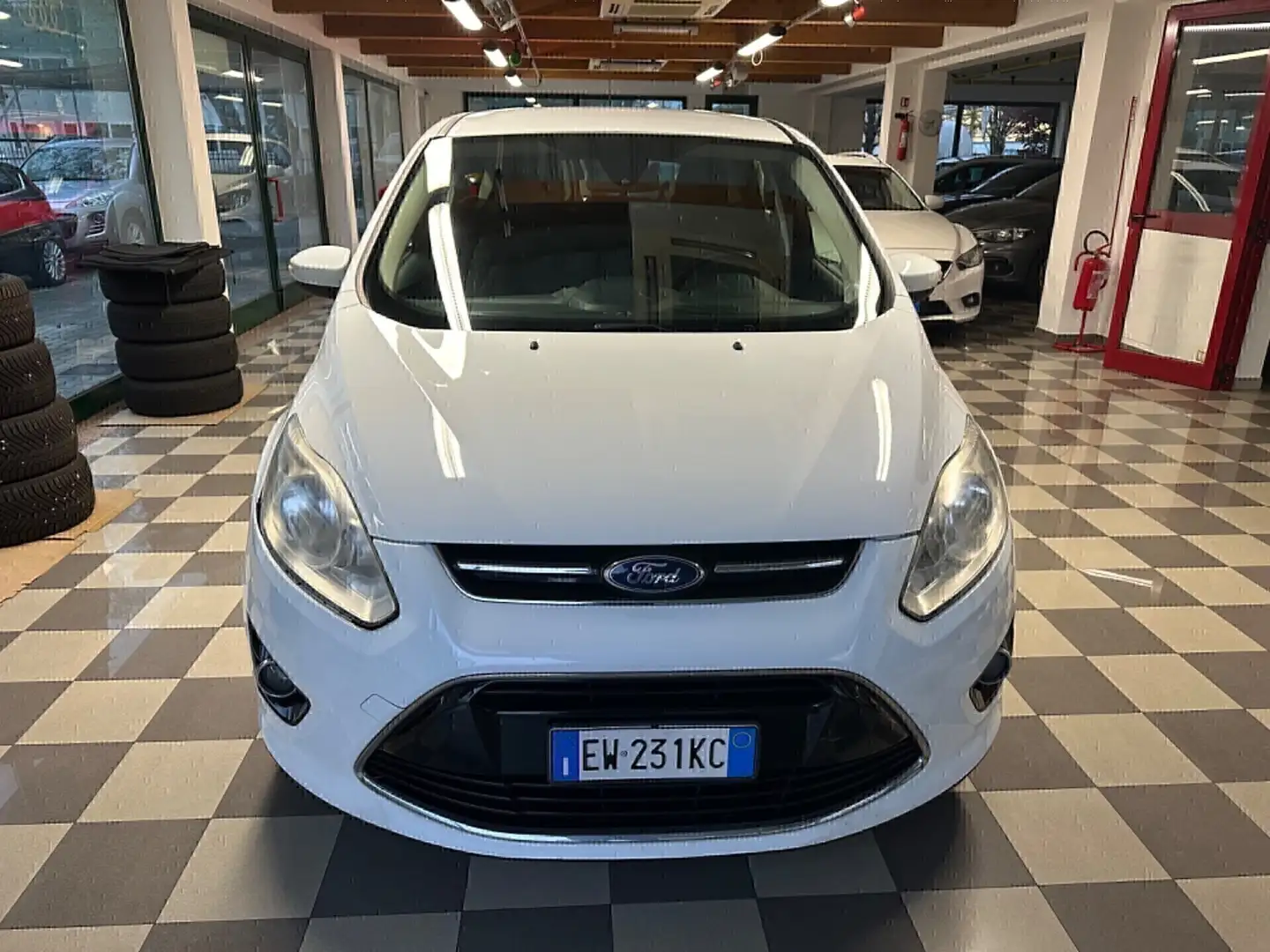 Ford C-Max Ford C-Max 1.6 TDCi 115CV Titanium Blanc - 2