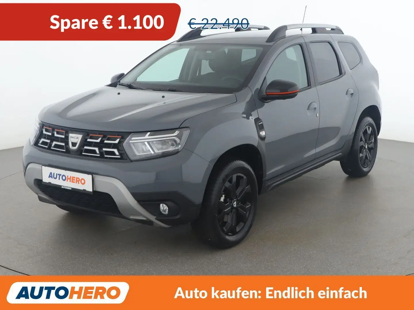 Dacia Duster 1.5 Blue dCi Extreme 4WD Grau - 1
