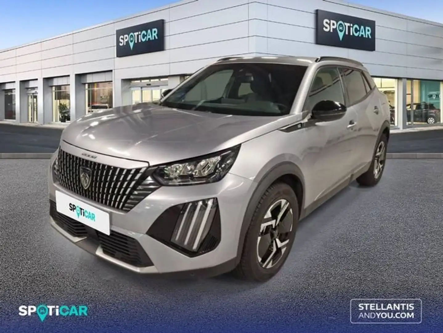 Peugeot 2008 Allure Eléctrico 115kW Gris - 1