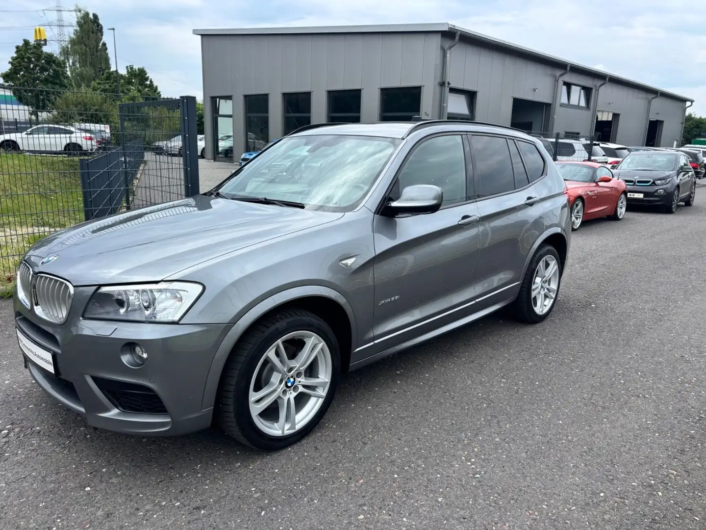 BMW X3 xDrive 35i M-Sport Navi+Camera/Leder/Panorama Gris - 2