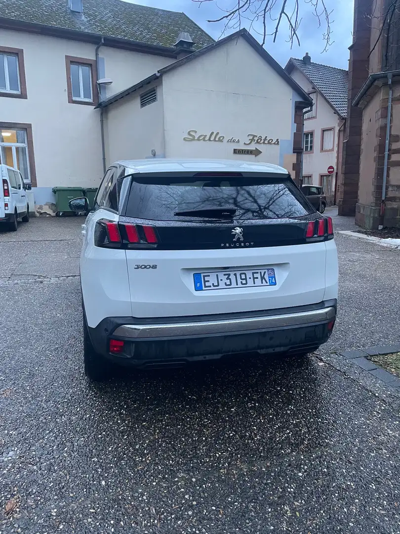 Peugeot 3008 1.6 BlueHDi 120ch S&S BVM6 Allure Blanc - 2