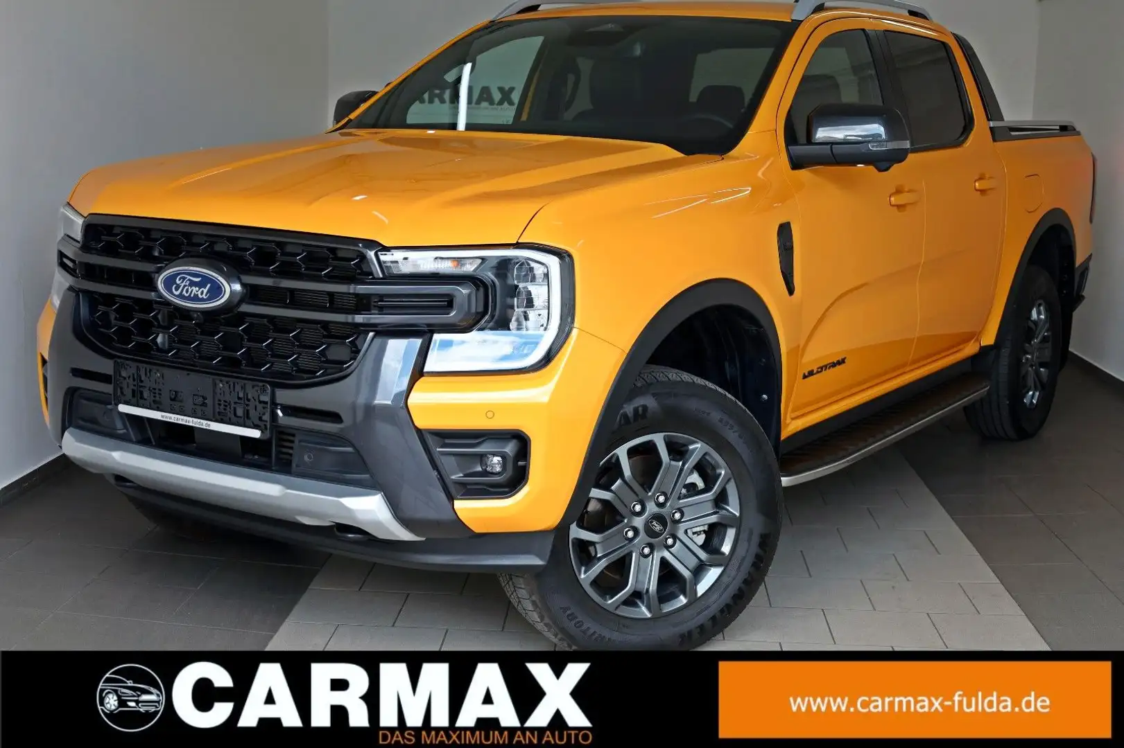 Ford Ranger Wildtrak e-4WD Doppelkabine,Techno 68,AHK Gelb - 1