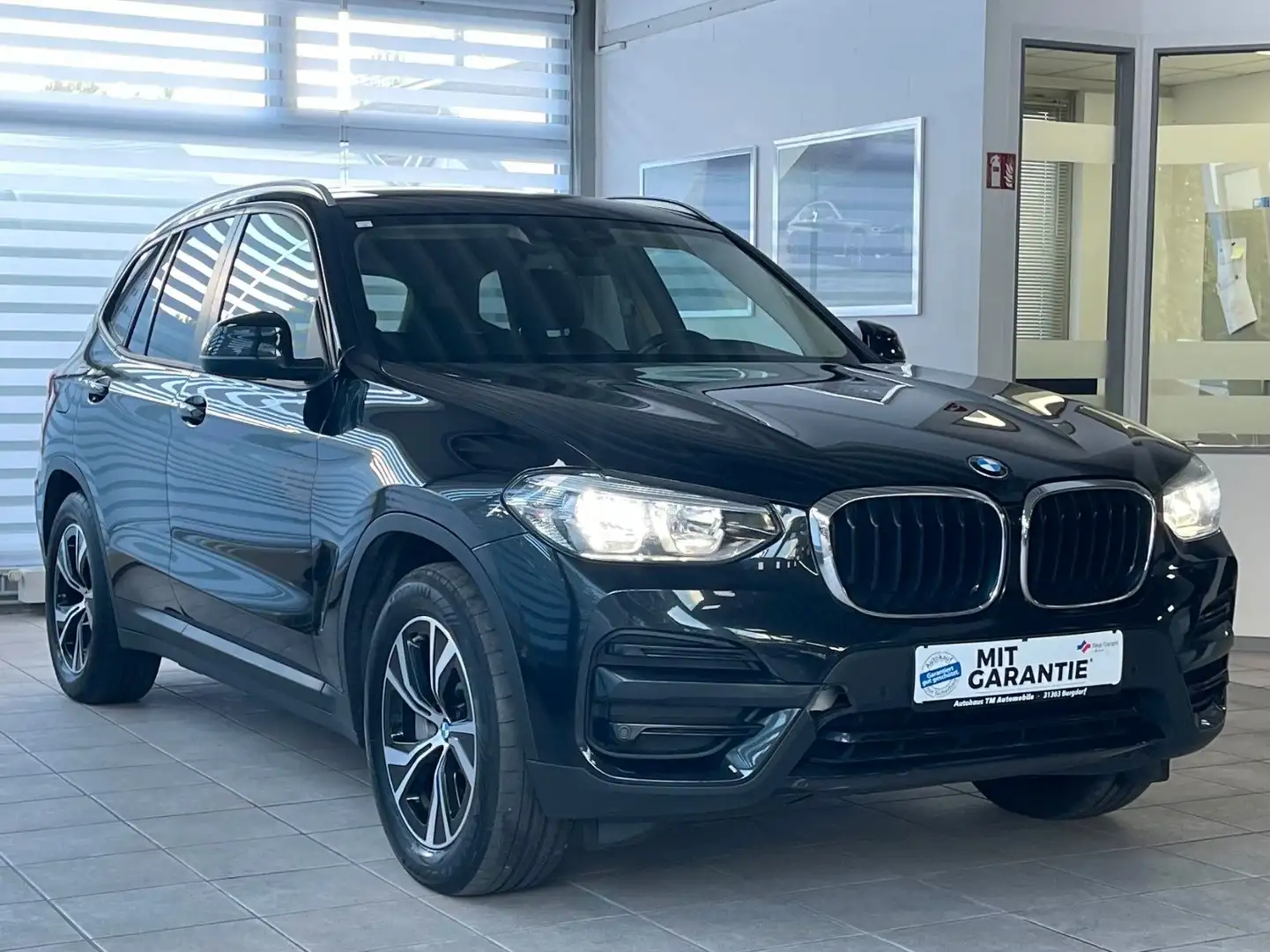 BMW X3 xDrive 30e Aut.Sports.LEDER Unfallfrei Noir - 1