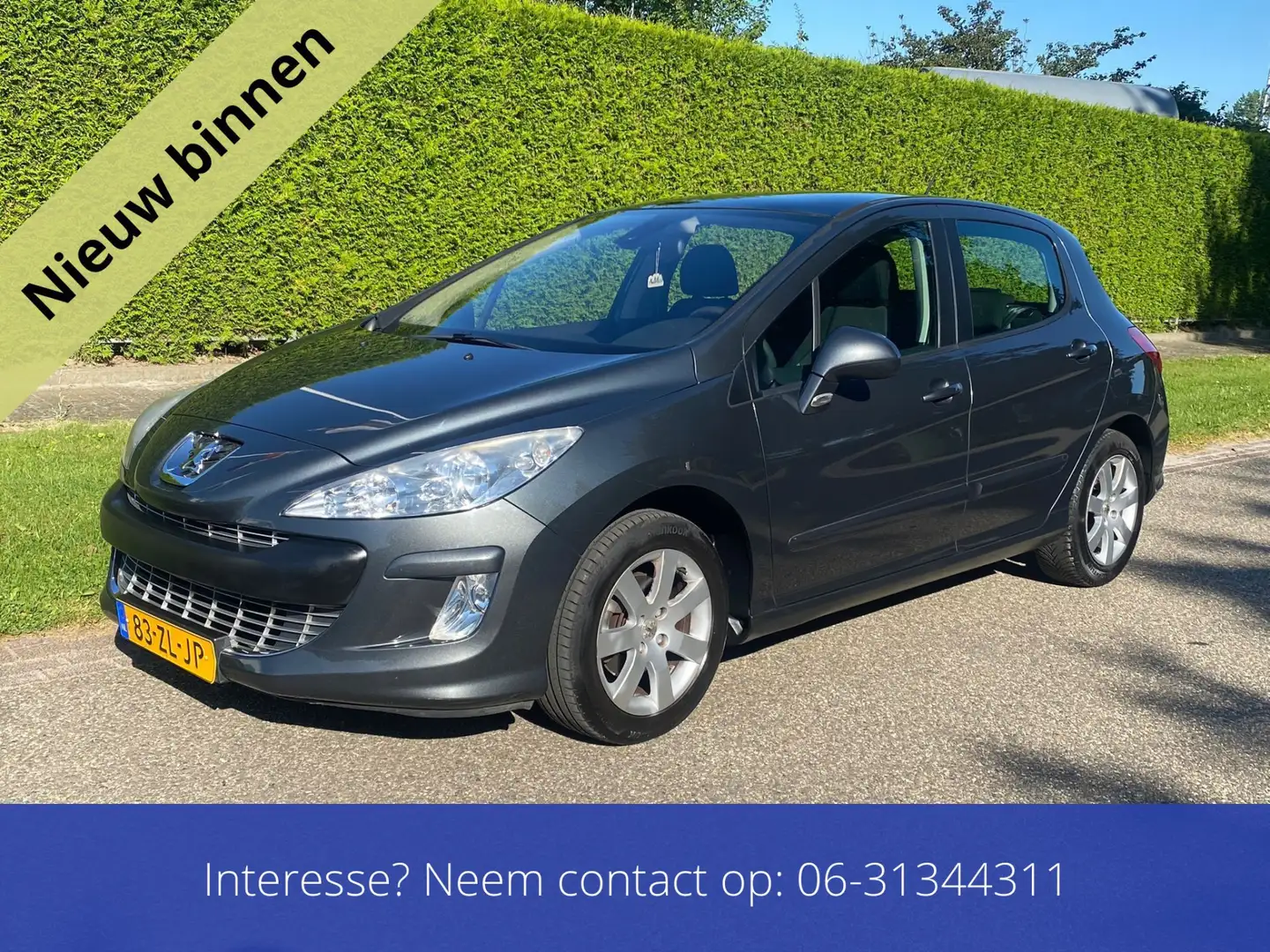 Peugeot 308 1.6 VTi XT Nieuwe Apk Airco Gris - 1