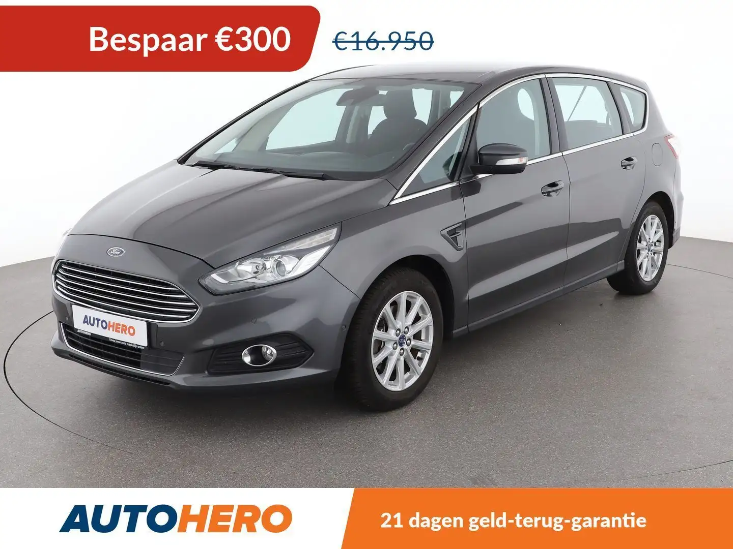 Ford S-Max 1.5 EcoBoost Titanium Grijs - 1