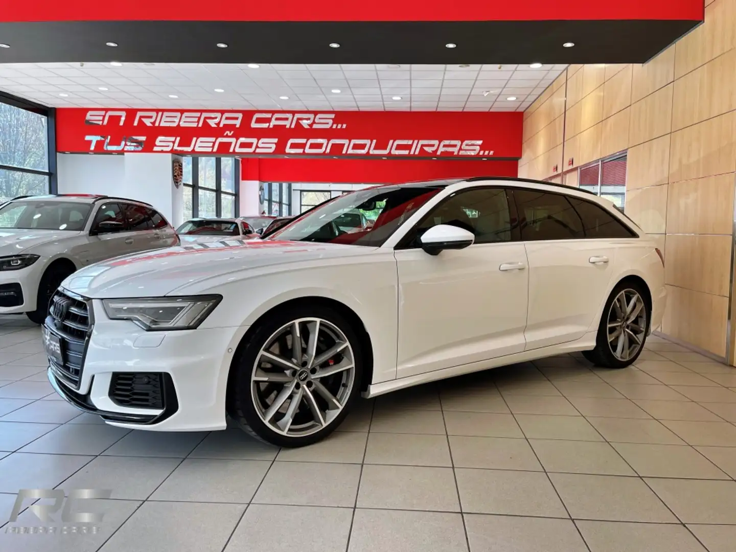 Audi S6 Avant TDI quattro Tiptronic Blanc - 1
