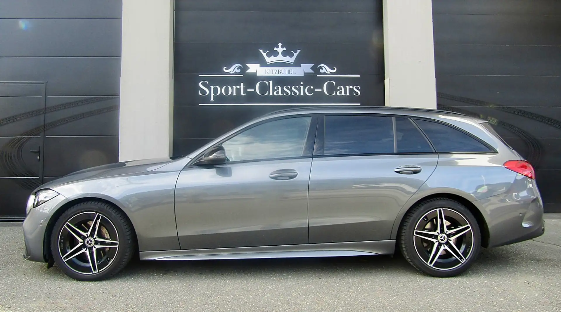 Mercedes-Benz C 220 d 4MATIC Aut. AMG Paket Gris - 1