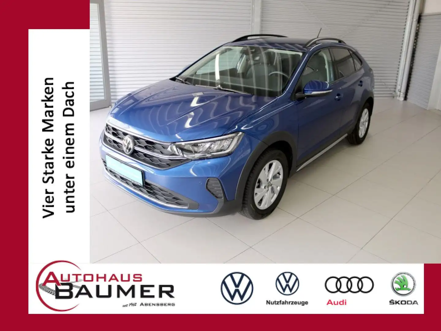 Volkswagen Taigo Life 1.0 TSI AHK Navi LED PDC Dig.Cockpit Blau - 1
