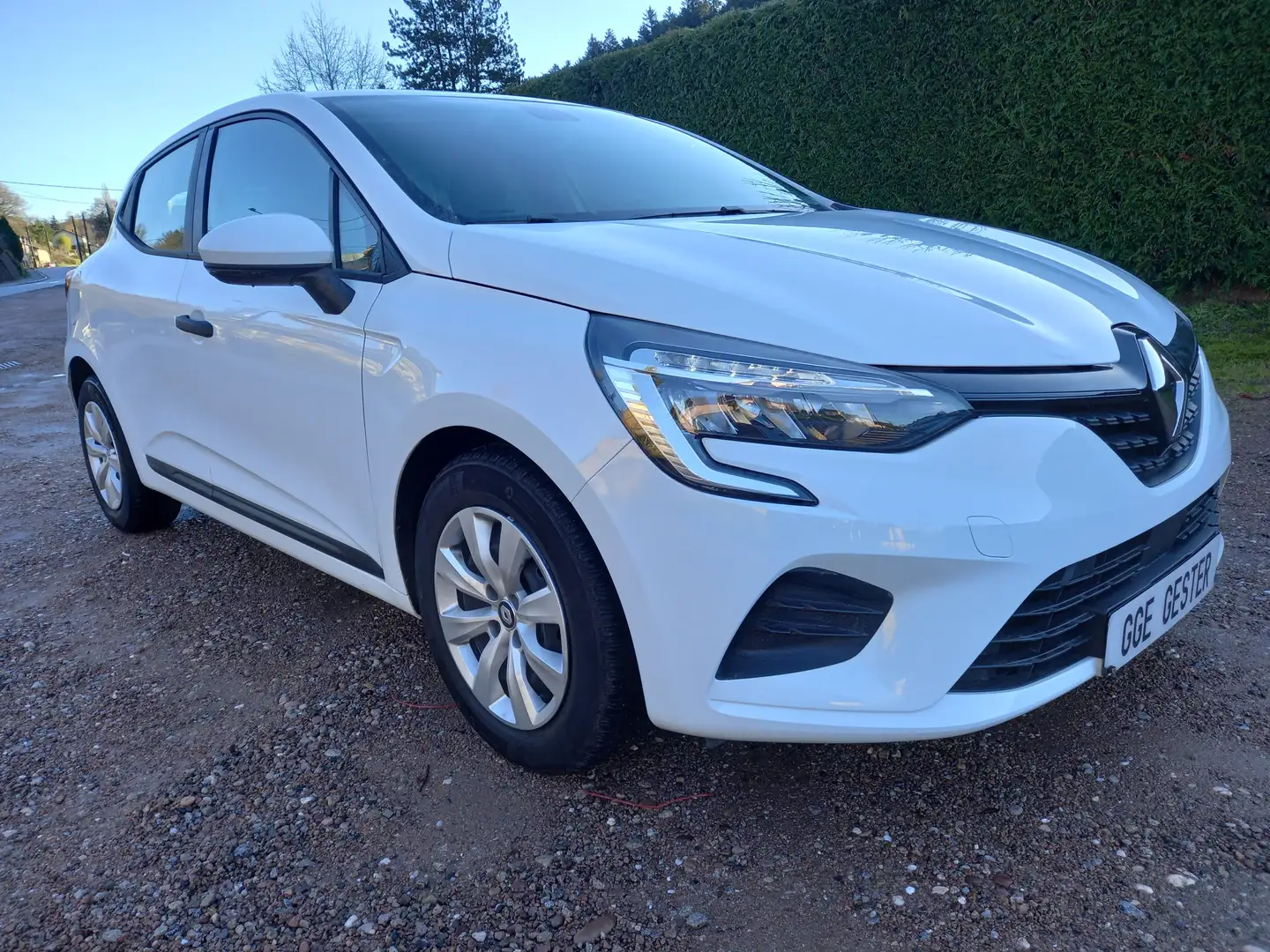 Renault Clio V STE TCE 90 AIR NAV GPS 2 PLACES 29182 KMS Blanc - 1