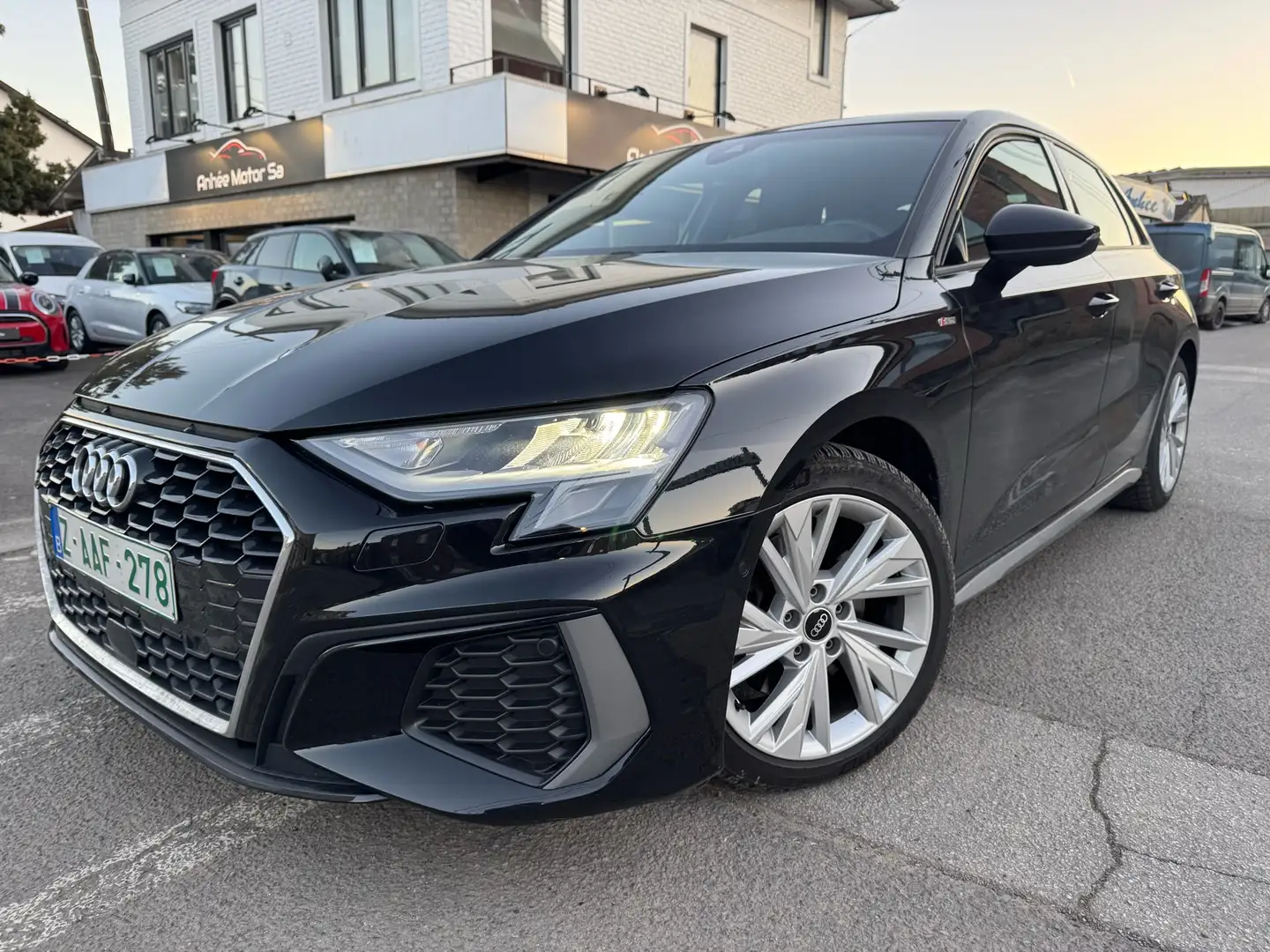 Audi A3 Sportback 35 TDi/ Sline /Full Led /camera …. Negro - 1