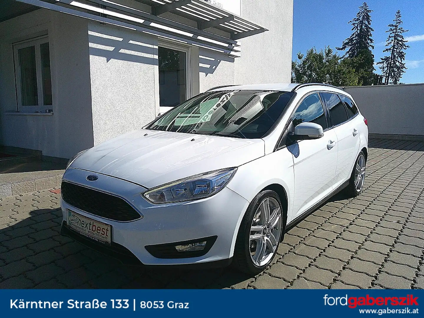 Ford Focus Traveller 1,5 TDCi Trend Weiß - 1