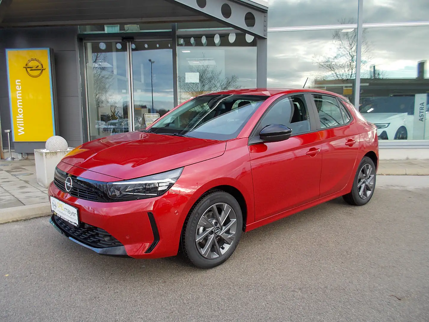 Opel Corsa 1,2 Euro 6.4 Rood - 1