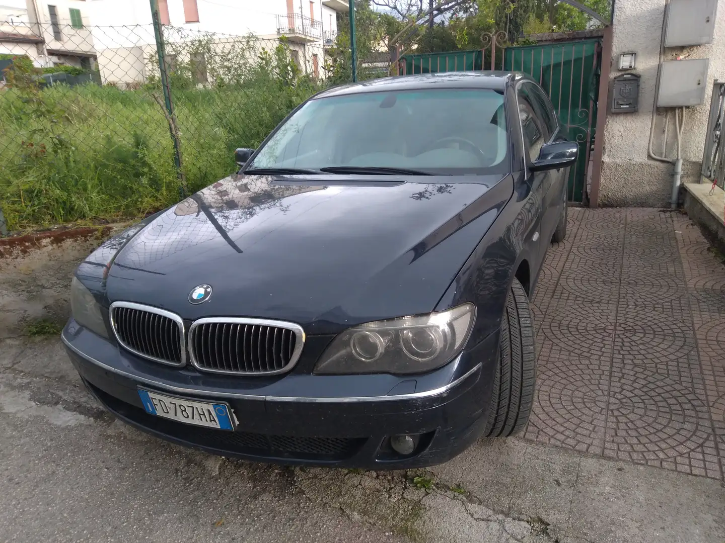 BMW 745 Serie 7 E/65-66 745d Futura Bleu - 1