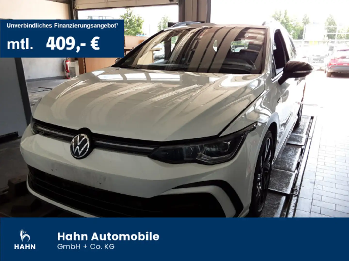 Volkswagen Golf Variant Golf VIII Variant R-Line Black Style 2.0TSI 4Mot Weiß - 1
